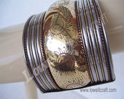 BRASS CUFFLINK