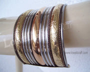 BRASS CUFFLINK