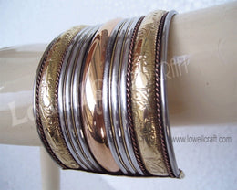 BRASS CUFFLINK