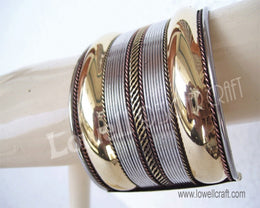 BRASS CUFFLINK
