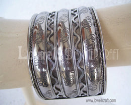 SILVER BRASS CUFFLINK