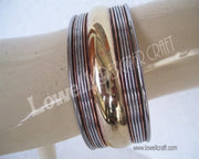 BRASS CUFFLINK