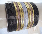 LEATHER CORD CUFFLINK