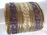 BRASS ANTIQUE CUFFLINK