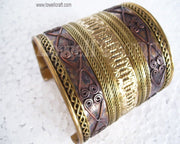 BRASS ANTIQUE CUFFLINK