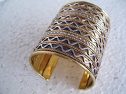 BRASS CUFFLINK