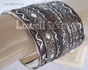 ANTIQUE BRASS WRIST CUFF