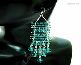 GLASS BEAD EARING