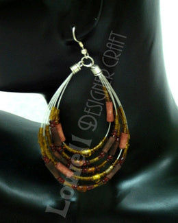 BEADED EARRING