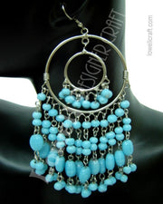 BEADED DESIGNER EARRING