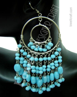 BEADED DESIGNER EARRING