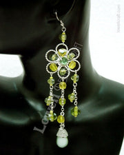 GLASS BEAD EARING