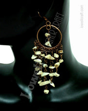 GLASS BEAD EARING