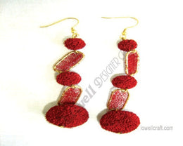 GLASS BEAD EARING
