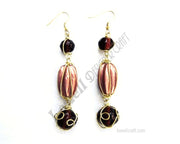 GLASS BEAD EARING
