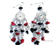 STONE EARRING