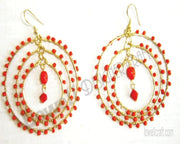 GLASS BEAD EARING