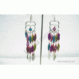 GLASS BEAD EARING