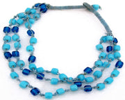 GLASS BEADED NECKLACE