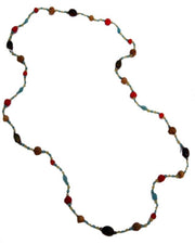 GLASS BEADED NECKLACE