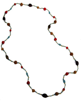 GLASS BEADED NECKLACE