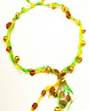 RIBBON BEADS NECKLACE