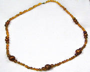 METALGLASS BEADS NECKLACE