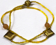 METALGLASS BEADS NECKLACE