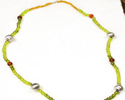 METALGLASS BEADS NECKLACE