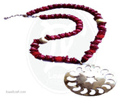 UNCUT STONE NECKLACE