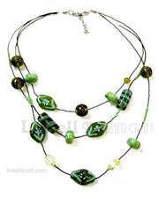 THREE STRAND NECKLACE
