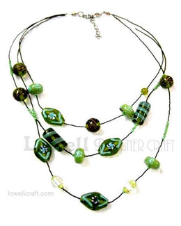 THREE STRAND NECKLACE