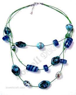 THREE STRAND NECKLACE