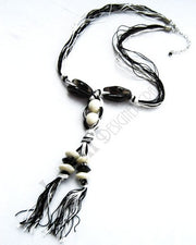 COTTON THREAD NECKLACE