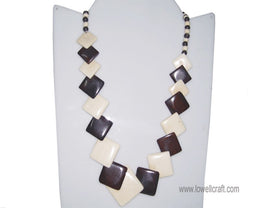 SQUARE BONE PENDANT