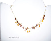GLASS  BEAD NECKLACE