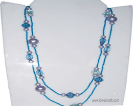 BEADED LONG NECKLACE