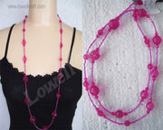 PLASTIC BEAD NECKLACE