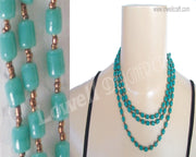 GLASS  BEAD NECKLACE