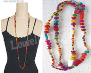 CLAY BEADS NECKLACE
