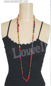 CLAY BEADS NECKLACE
