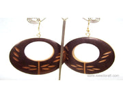WOODEN EARRING