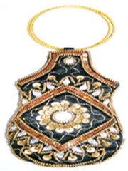 BEADED MOBILE PHONE BAG