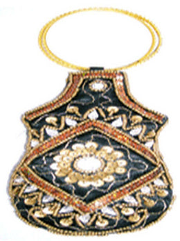 BEADED MOBILE PHONE BAG