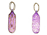 BEADED EMBROIDERY MOBILE BAG