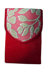 BIG SIZE ETHNIC  MOBILE  BAG WITH KEY RING