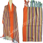 STRIPE COTTON SCARF
