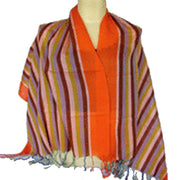STRIPE COTTON SCARF