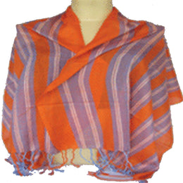 STRIPE DESIGN HANDLOOM SCARF