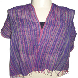 LUREX COTTON HANDLOOM  SCARF